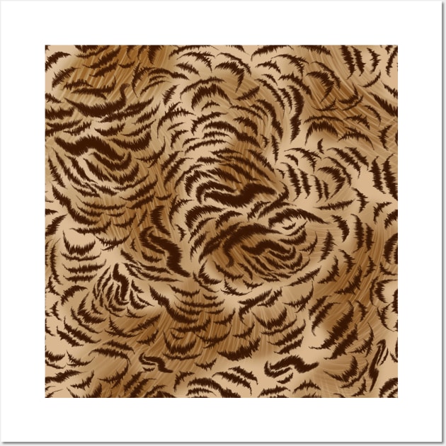 Leopard skin texture Wall Art by ilhnklv